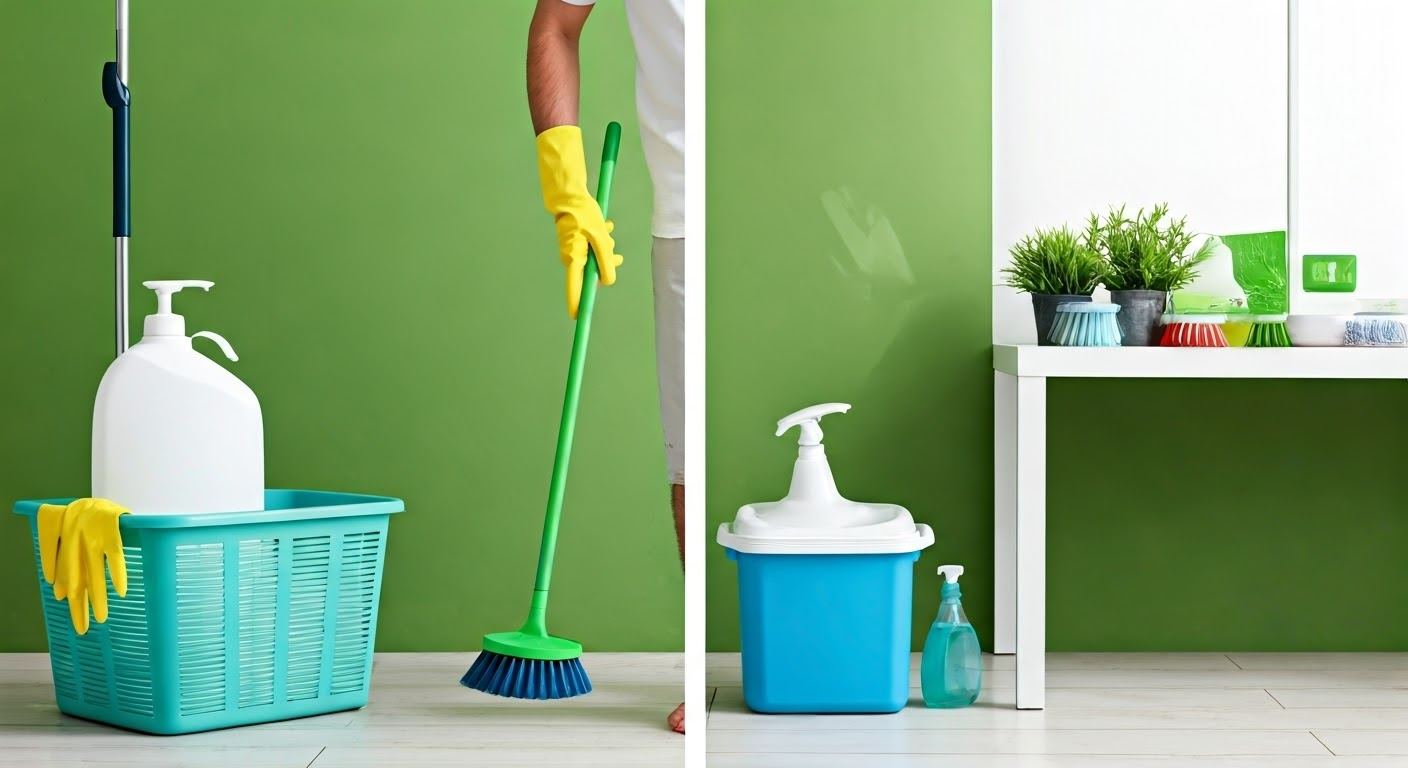 Comparison of cleaning methods